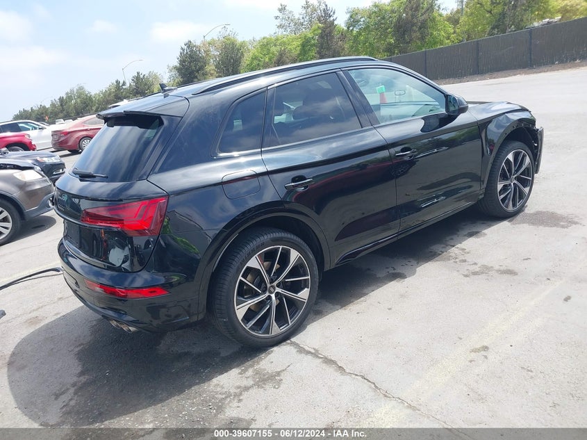 2022 Audi Sq5 Premium Plus Tfsi Quattro Tiptronic VIN: WA1B4AFY4N2029443 Lot: 39607155