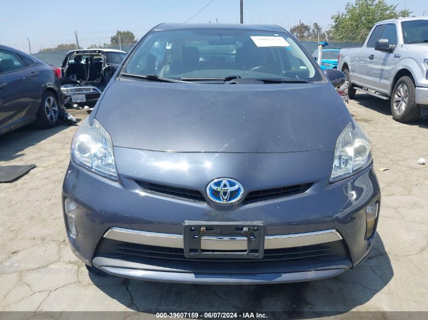 2014 Toyota Prius Plug-In VIN: JTDKN3DP3E3062291 Lot: 39607159