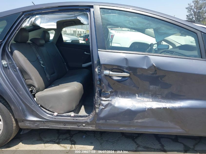 2014 Toyota Prius Plug-In VIN: JTDKN3DP3E3062291 Lot: 39607159