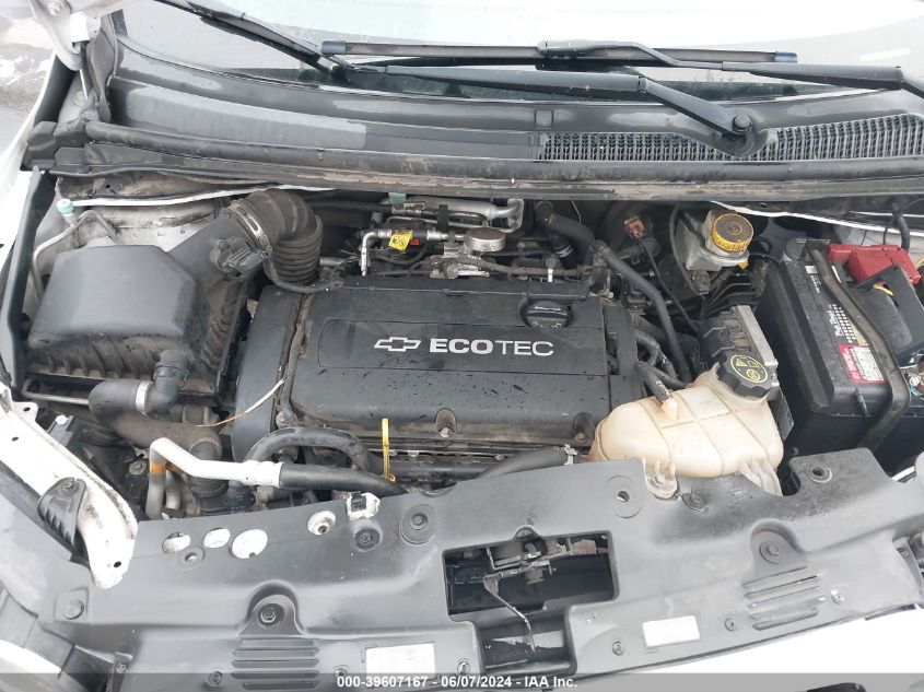 2013 Chevrolet Sonic Lt Auto VIN: 1G1JC6SG8D4224794 Lot: 39607167