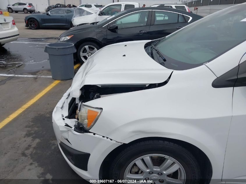 2013 Chevrolet Sonic Lt Auto VIN: 1G1JC6SG8D4224794 Lot: 39607167