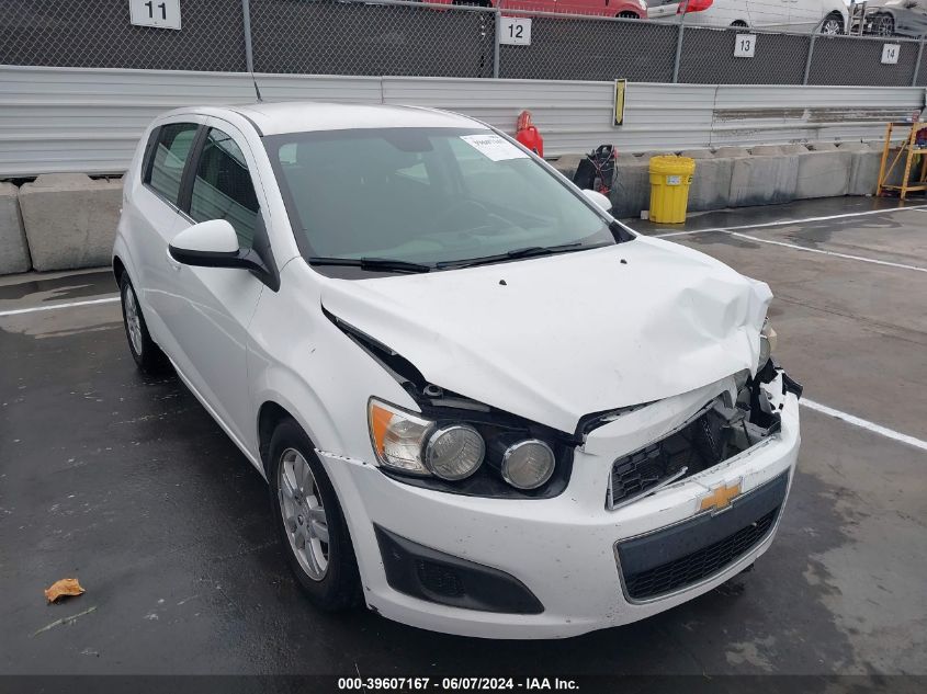 2013 Chevrolet Sonic Lt Auto VIN: 1G1JC6SG8D4224794 Lot: 39607167