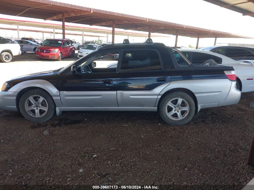 2003 Subaru Baja VIN: 4S4BT61CX37108483 Lot: 39607173