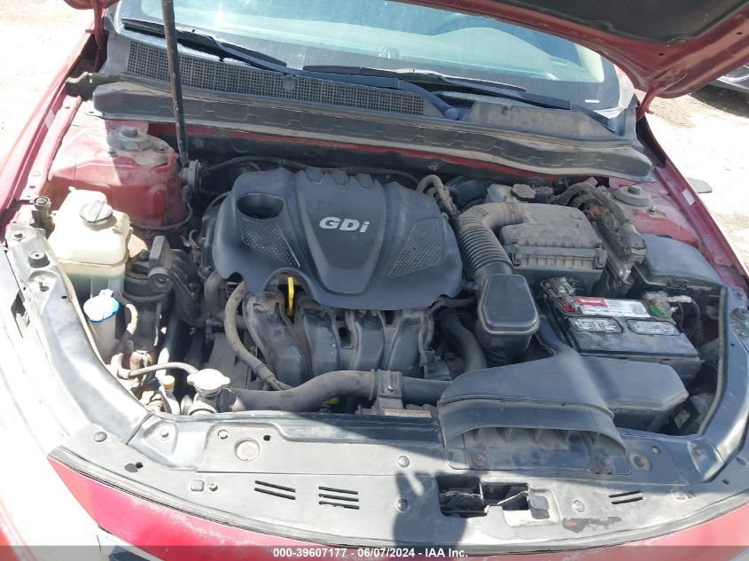 2012 Kia Optima Lx VIN: 5XXGM4A76CG075973 Lot: 39607177