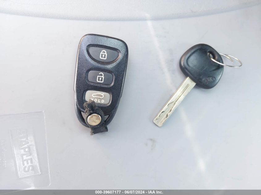 2012 Kia Optima Lx VIN: 5XXGM4A76CG075973 Lot: 39607177