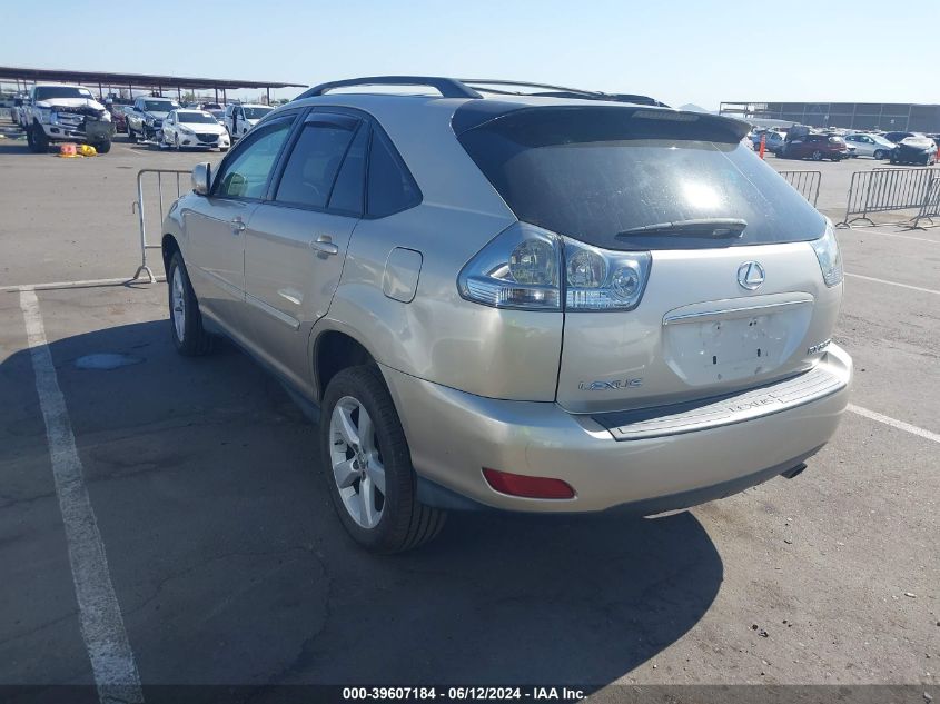 2007 Lexus Rx 350 VIN: 2T2HK31U27C011450 Lot: 39607184