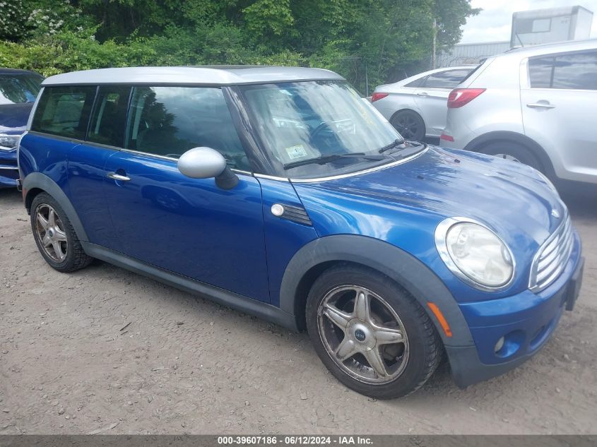 2008 Mini Cooper Clubman VIN: WMWML33528TJ46912 Lot: 39607186