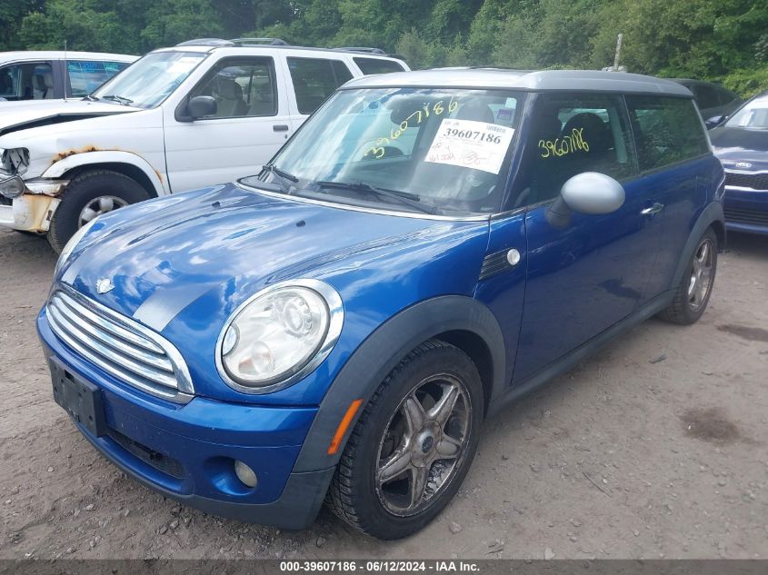 2008 Mini Cooper Clubman VIN: WMWML33528TJ46912 Lot: 39607186