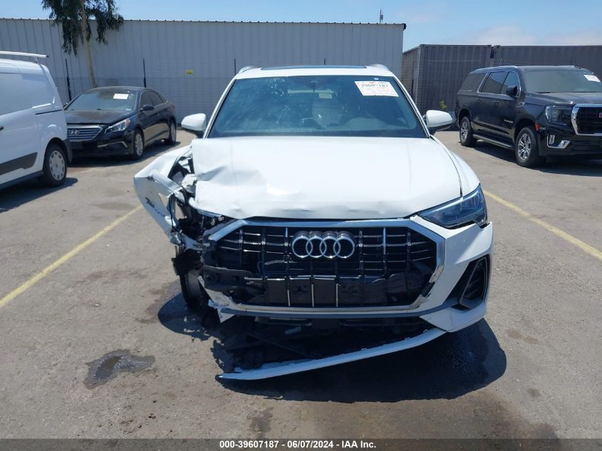 2022 Audi Q3 Premium 45 Tfsi S Line Quattro Tiptronic VIN: WA1DECF38N1071982 Lot: 39607187