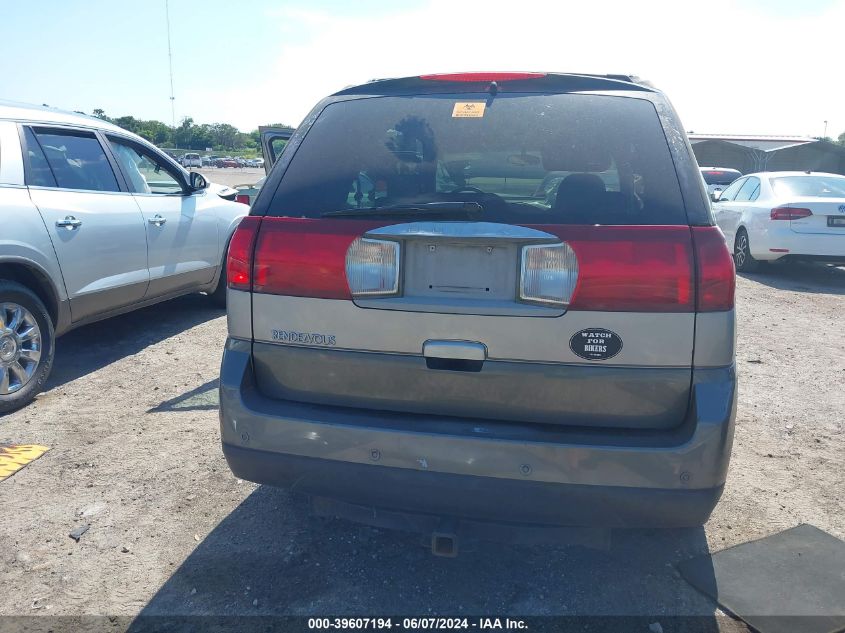 2004 Buick Rendezvous Cx VIN: 3G5DA03E24S508658 Lot: 39607194