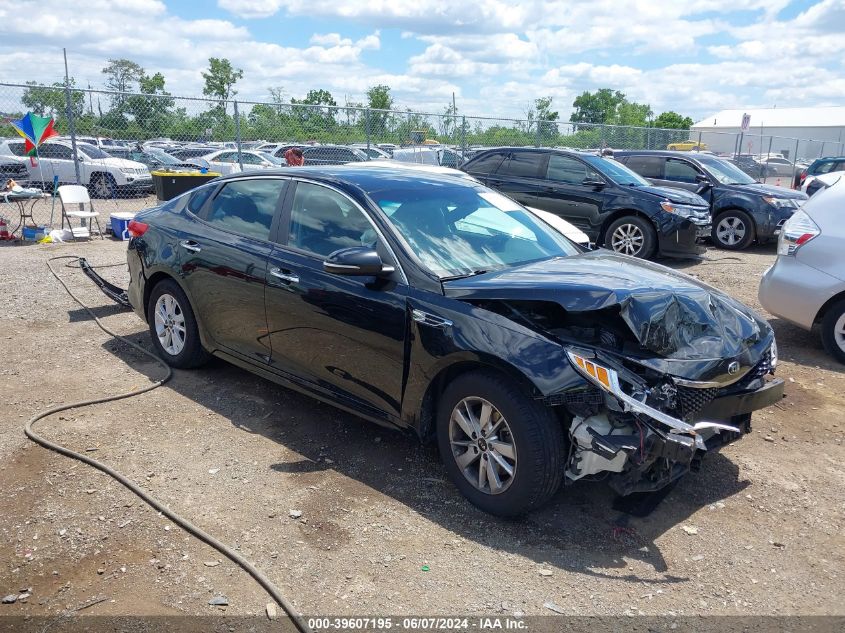 2017 Kia Optima Lx VIN: 5XXGT4L38HG173682 Lot: 39607195