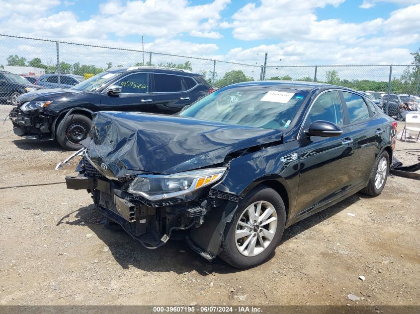 2017 Kia Optima Lx VIN: 5XXGT4L38HG173682 Lot: 39607195