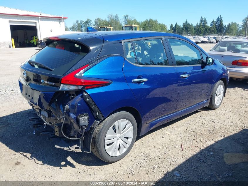 2021 Nissan Leaf S 40 Kwh VIN: 1N4AZ1BV5MC553083 Lot: 39607207