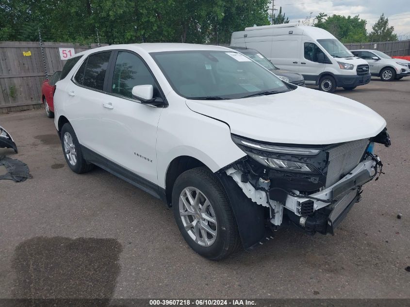 2023 Chevrolet Equinox Awd Lt VIN: 3GNAXUEG0PL249299 Lot: 39607218