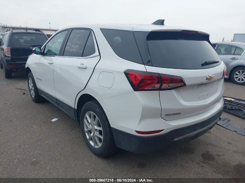 2023 Chevrolet Equinox Awd Lt VIN: 3GNAXUEG0PL249299 Lot: 39607218