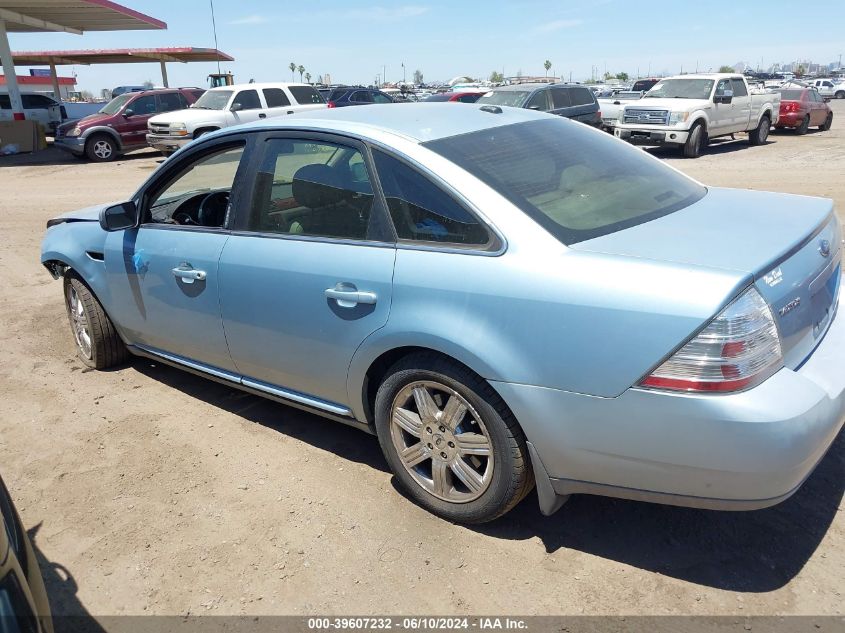 2008 Ford Taurus Sel VIN: 1FAHP24W88G187747 Lot: 39607232