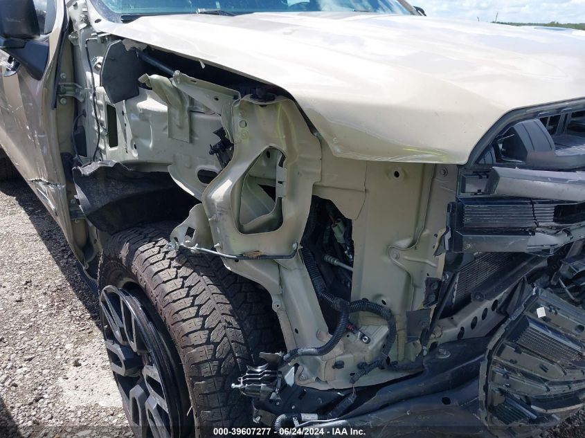 2022 GMC Sierra 1500 VIN: 3GTUUCET5NG566006 Lot: 39607277