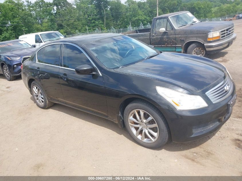 2009 Infiniti G37X VIN: JNKCV61F19M354327 Lot: 39607280