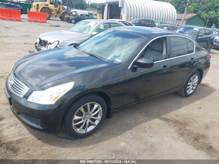 2009 Infiniti G37X VIN: JNKCV61F19M354327 Lot: 39607280