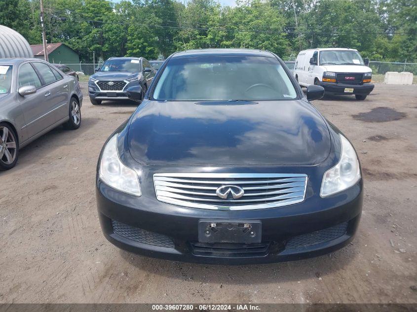 2009 Infiniti G37X VIN: JNKCV61F19M354327 Lot: 39607280