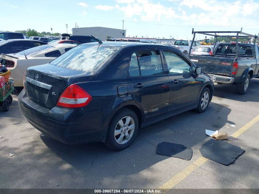 2009 Nissan Versa 1.8Sl VIN: 3N1BC11E19L397074 Lot: 39607284