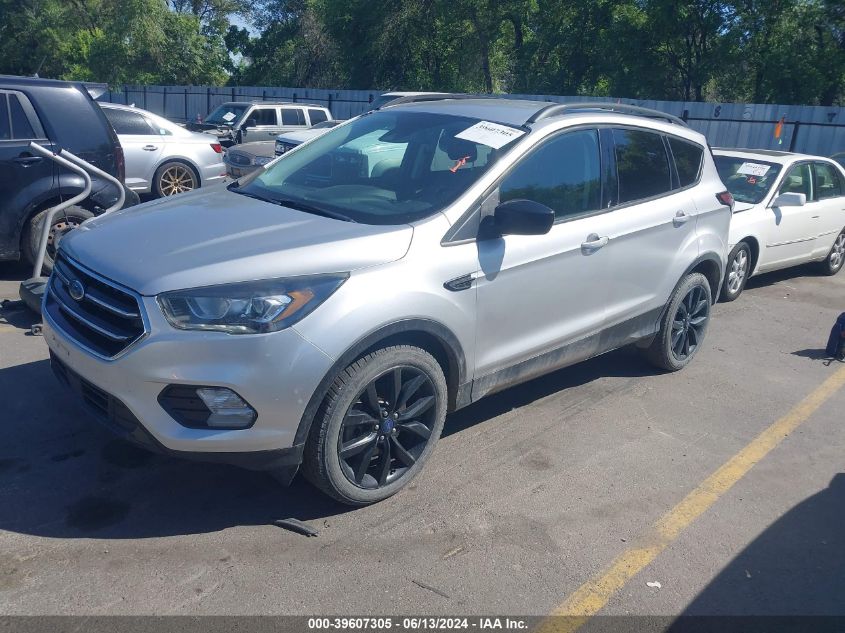 2018 Ford Escape Se VIN: 1FMCU9GD2JUB00833 Lot: 39607305