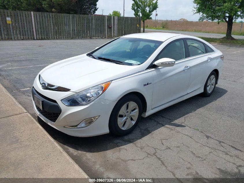 2015 Hyundai Sonata Hybrid VIN: KMHEC4A45FA120056 Lot: 39607326