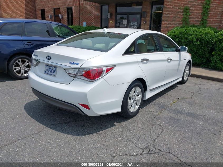 2015 Hyundai Sonata Hybrid VIN: KMHEC4A45FA120056 Lot: 39607326