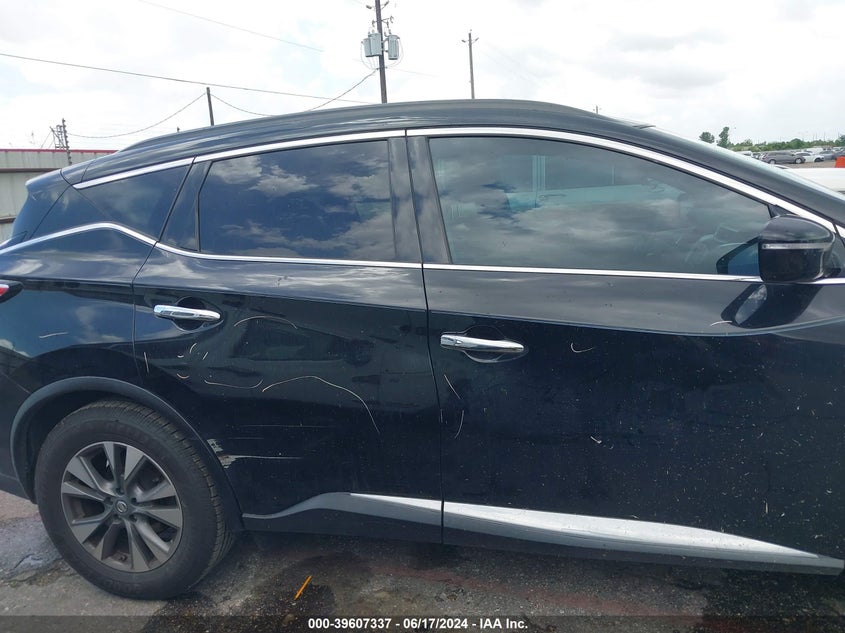 2015 Nissan Murano Sv VIN: 5N1AZ2MG3FN240115 Lot: 39607337