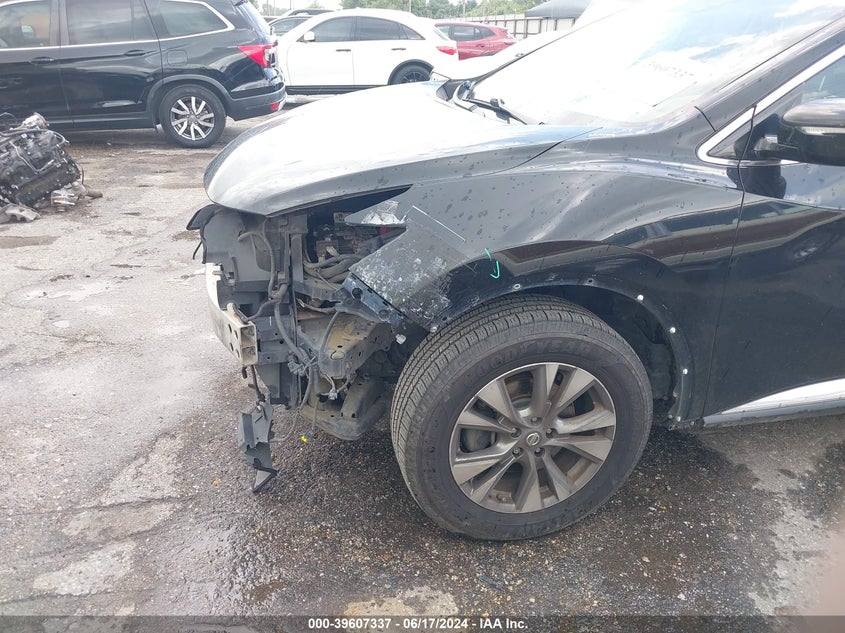 2015 Nissan Murano Sv VIN: 5N1AZ2MG3FN240115 Lot: 39607337