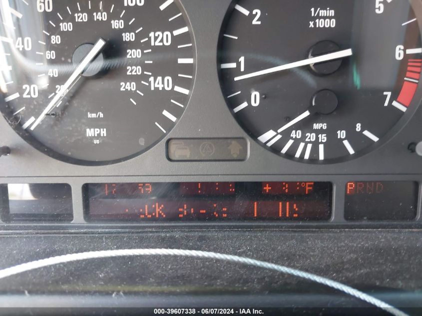 2002 BMW 530Ia I Automatic VIN: WBADT63482CH99666 Lot: 39607338