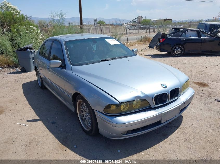 2002 BMW 530Ia I Automatic VIN: WBADT63482CH99666 Lot: 39607338