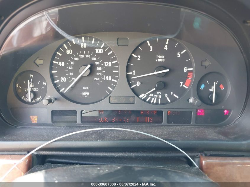 2002 BMW 530Ia I Automatic VIN: WBADT63482CH99666 Lot: 39607338