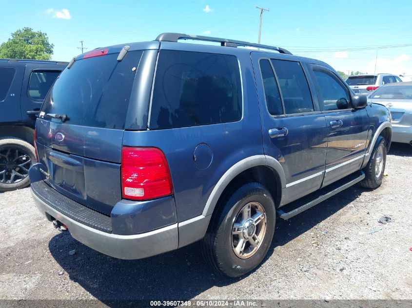 2002 Ford Explorer Xlt VIN: 1FMZU63E42ZA98417 Lot: 39607349