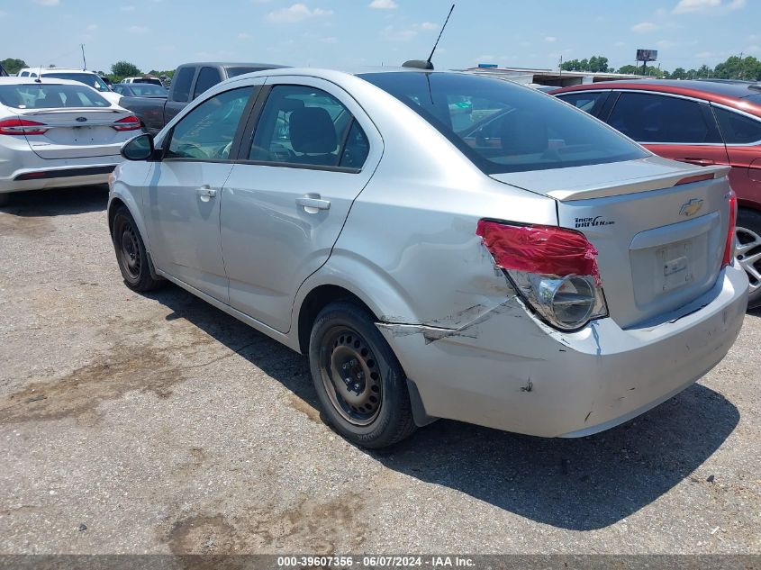 2016 Chevrolet Sonic Ls Auto VIN: 1G1JA5SG6G4185112 Lot: 39607356