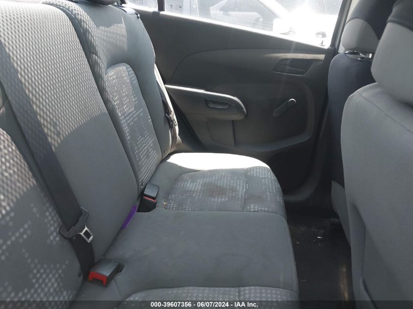 2016 Chevrolet Sonic Ls Auto VIN: 1G1JA5SG6G4185112 Lot: 39607356