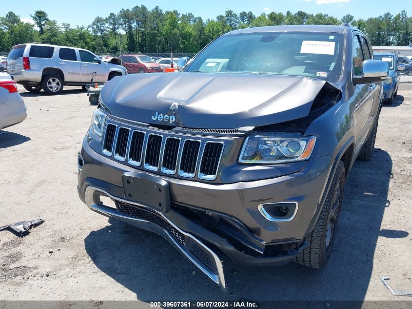 2014 Jeep Grand Cherokee Limited VIN: 1C4RJFBG2EC431480 Lot: 39607361