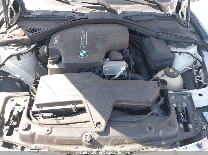 2016 BMW 328I VIN: WBA8E9C58GK604116 Lot: 39607362