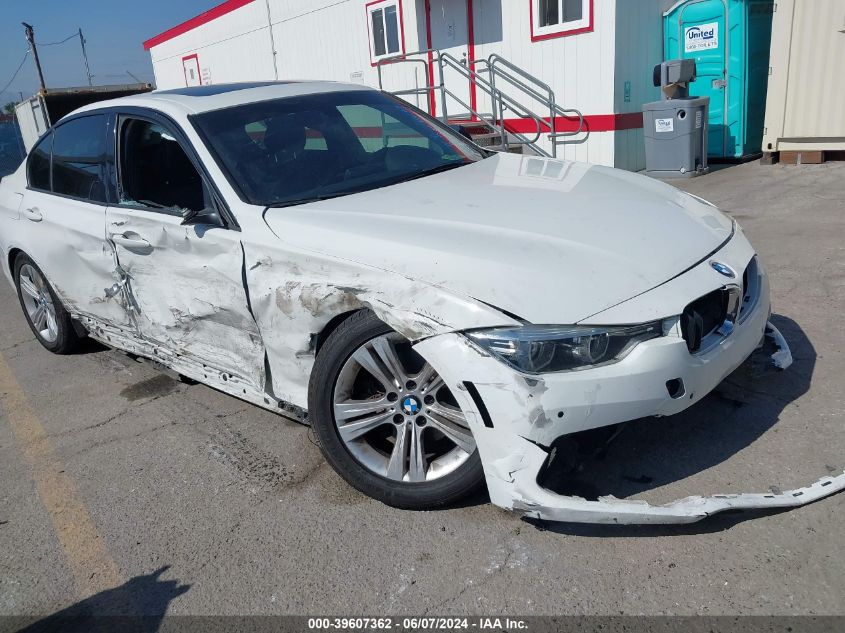 2016 BMW 328I VIN: WBA8E9C58GK604116 Lot: 39607362
