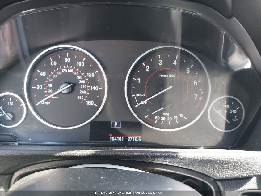 2016 BMW 328I VIN: WBA8E9C58GK604116 Lot: 39607362