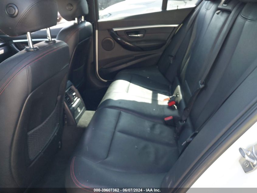 2016 BMW 328I VIN: WBA8E9C58GK604116 Lot: 39607362