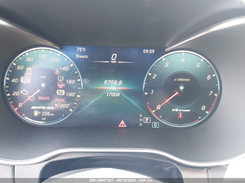 2023 Mercedes-Benz Amg C 63 S VIN: W1KWJ8HB9PG127252 Lot: 39607367