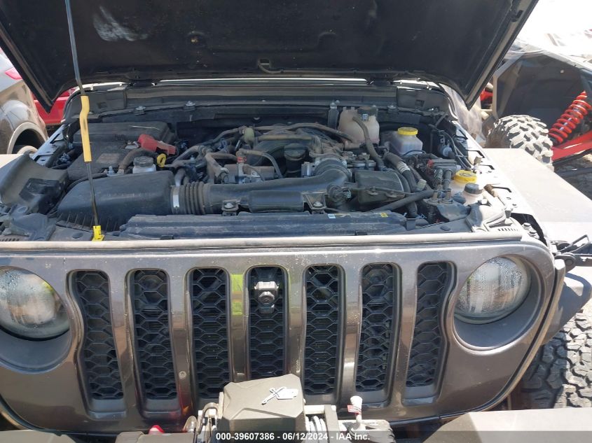 2022 Jeep Wrangler Unlimited Rubicon 4X4 VIN: 1C4JJXFG9NW266944 Lot: 39607386