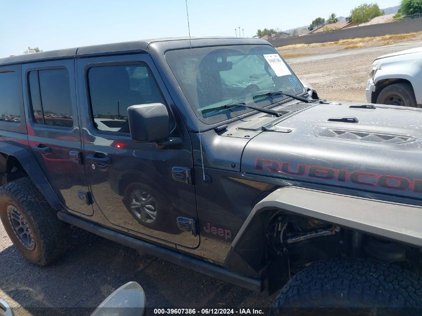 2022 Jeep Wrangler Unlimited Rubicon 4X4 VIN: 1C4JJXFG9NW266944 Lot: 39607386