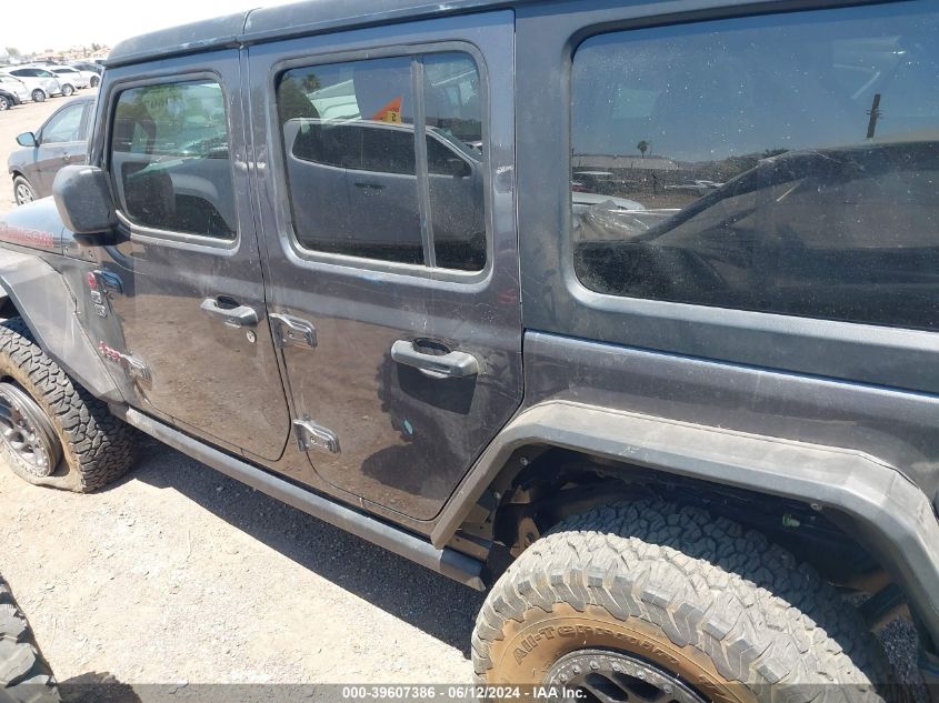 2022 Jeep Wrangler Unlimited Rubicon 4X4 VIN: 1C4JJXFG9NW266944 Lot: 39607386