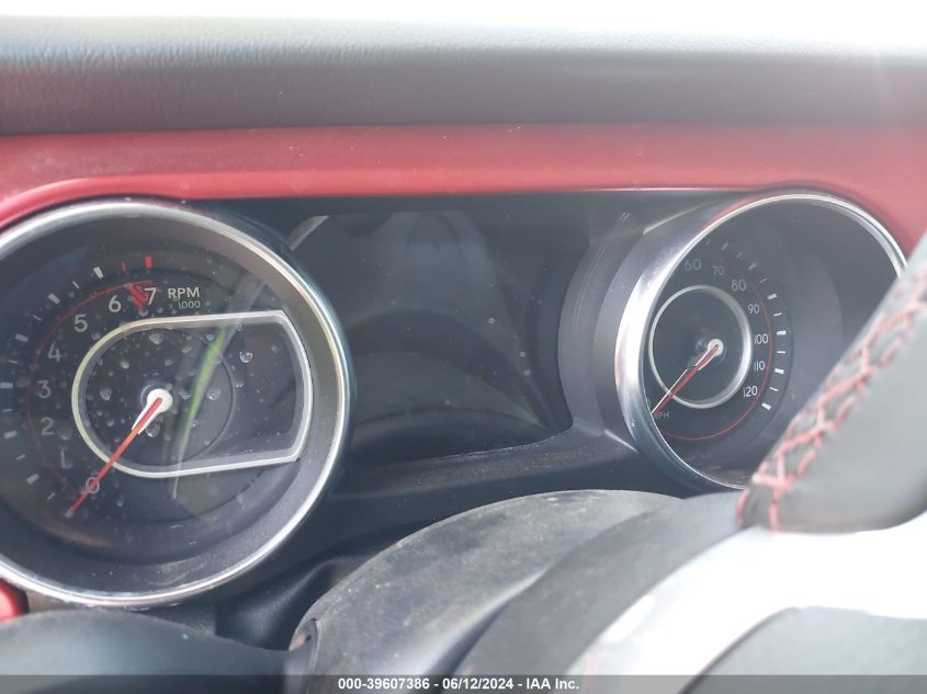 2022 Jeep Wrangler Unlimited Rubicon 4X4 VIN: 1C4JJXFG9NW266944 Lot: 39607386