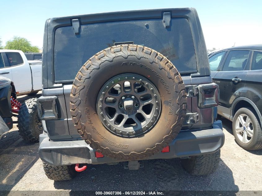 2022 Jeep Wrangler Unlimited Rubicon 4X4 VIN: 1C4JJXFG9NW266944 Lot: 39607386