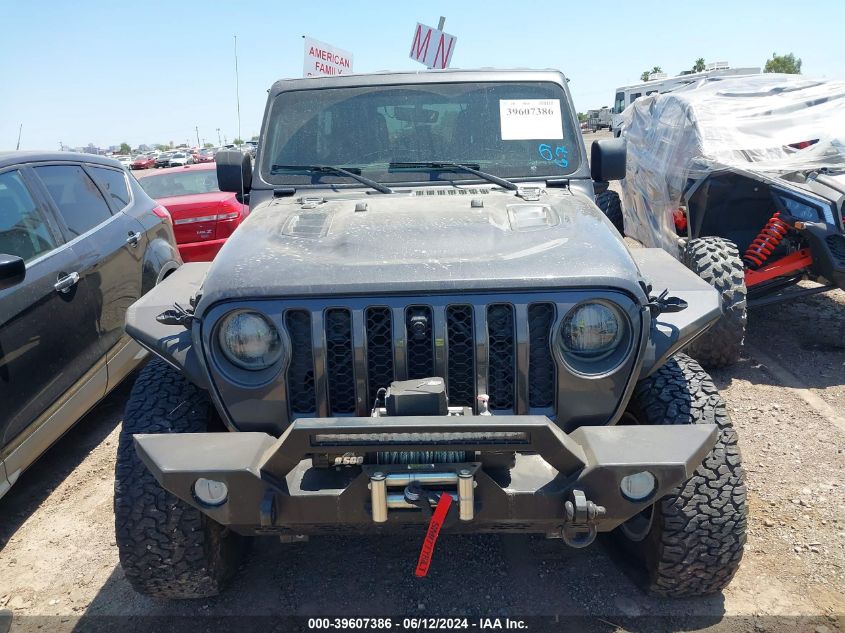 2022 Jeep Wrangler Unlimited Rubicon 4X4 VIN: 1C4JJXFG9NW266944 Lot: 39607386