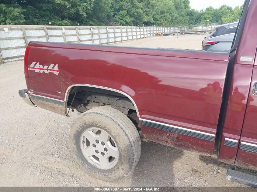 1997 Chevrolet Gmt-400 K1500 VIN: 1GCEK14W5VZ170510 Lot: 39607387