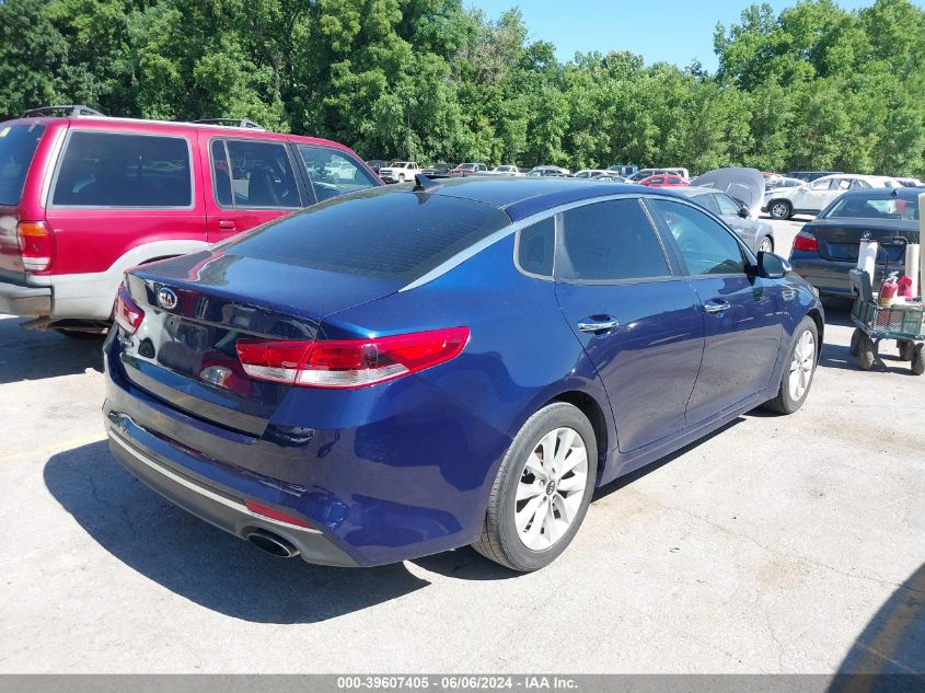 2016 Kia Optima Lx VIN: 5XXGT4L32GG065234 Lot: 39607405